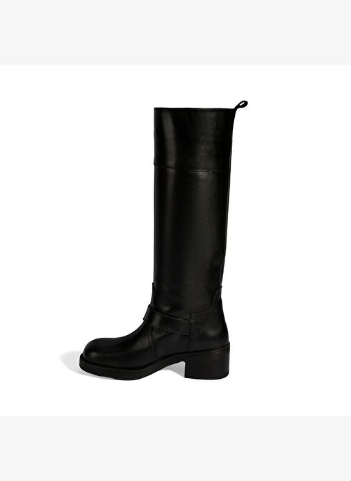 Desa Desa Kadın Siyah Metal Toka Detaylı Deri Çizme Bot | Boyner Siyah - 4. görsel