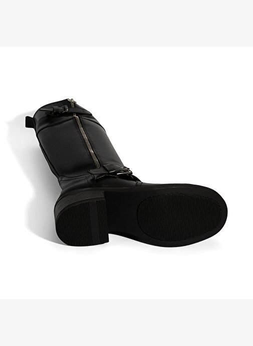 Desa Desa Kadın Siyah Metal Toka Detaylı Deri Çizme Bot | Boyner Siyah - 5. görsel