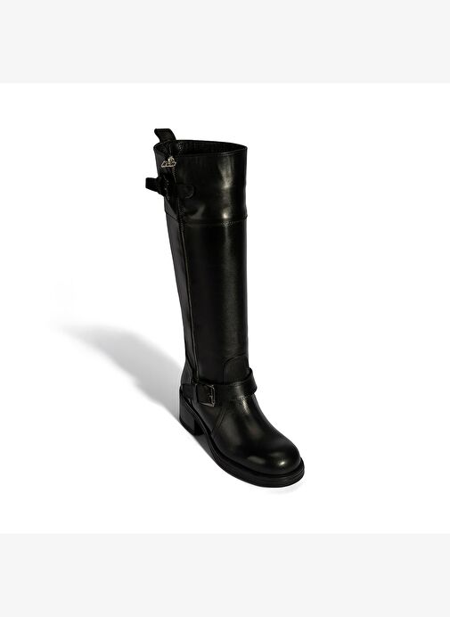 Desa Desa Kadın Siyah Metal Toka Detaylı Deri Çizme Bot | Boyner Siyah - 6. görsel