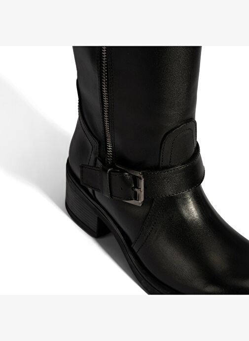 Desa Desa Kadın Siyah Metal Toka Detaylı Deri Çizme Bot | Boyner Siyah - 7. görsel