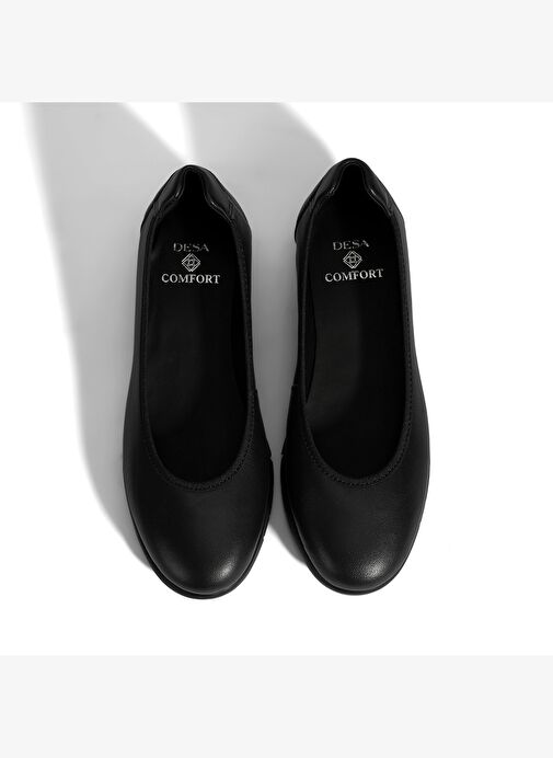 Kadın Siyah DesaComfort Deri Günlük Ayakkabı - Görsel 9