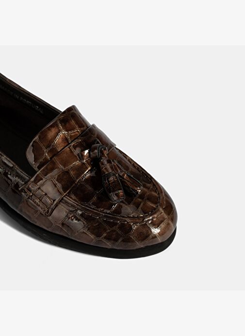 Kadın Kahve DesaComfort Rugan Günlük Ayakkabı - Görsel 7