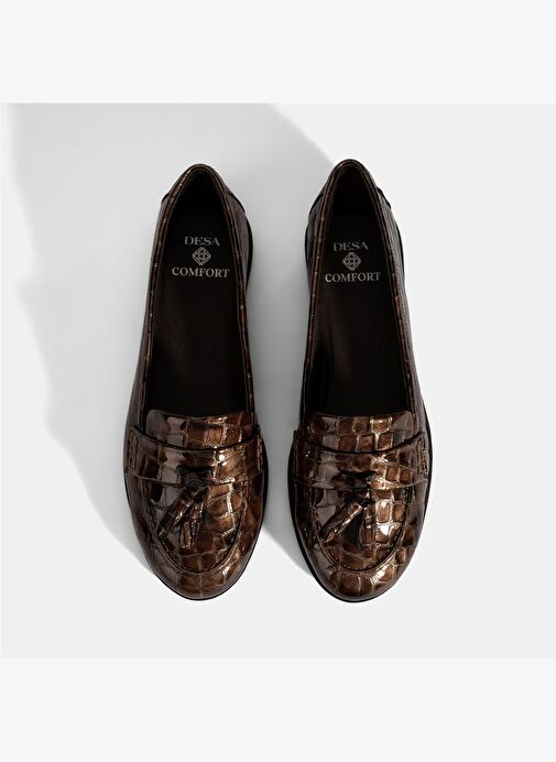 Kadın Kahve DesaComfort Rugan Günlük Ayakkabı - Görsel 8