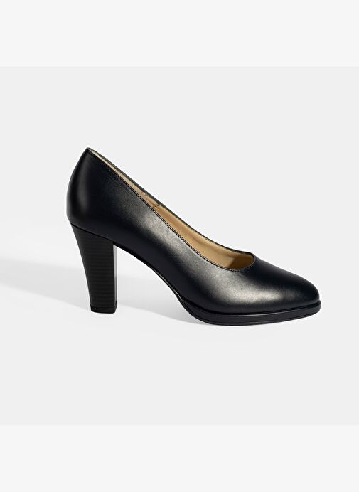 Desa Kadın Lacivert DesaComfort Deri Topuklu Ayakkabı Boyner'de! Lacivert - 5. görsel