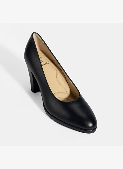 Desa Kadın Lacivert DesaComfort Deri Topuklu Ayakkabı Boyner'de! Lacivert - 7. görsel