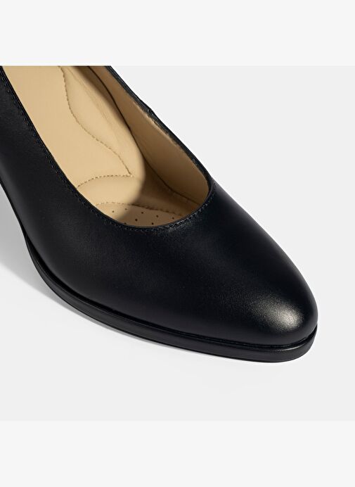 Desa Kadın Lacivert DesaComfort Deri Topuklu Ayakkabı Boyner'de! Lacivert - 8. görsel