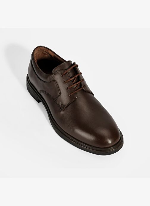 Erkek Kahve Klasik Deri Ayakkabı - Görsel 6