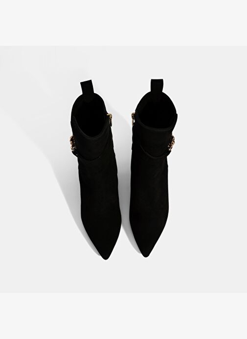Desa Desa Kadın Siyah Sivri Burunlu İnce Topuklu Süet Çizme Bot | Boyner Siyah - 8. görsel