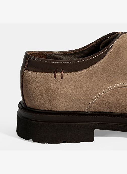 Erkek Kahve Bağcıklı Süet Günlük Ayakkabı - Görsel 6