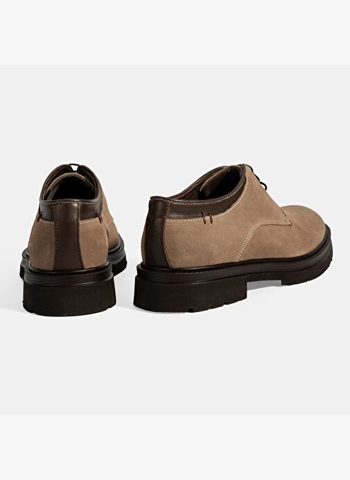 Erkek Kahve Bağcıklı Süet Günlük Ayakkabı - Görsel 9