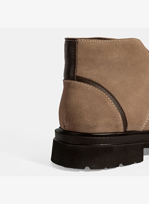 Erkek Vizon Bağcıklı Süet Bot - Görsel 7