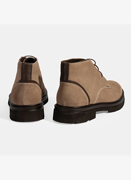 Erkek Vizon Bağcıklı Süet Bot - Görsel 9