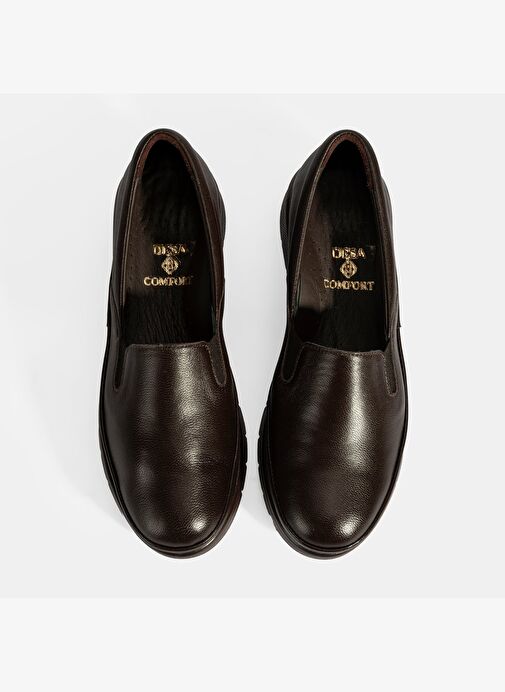 Kadın Kahve DesaComfort Deri Günlük Ayakkabı - Görsel 8