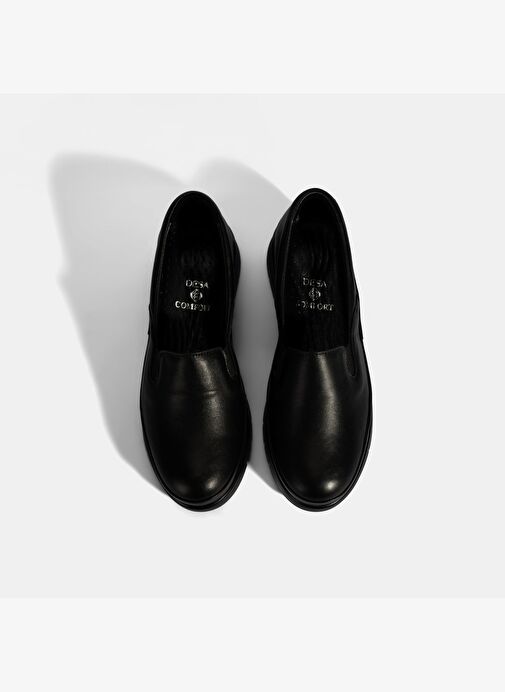 Kadın Siyah DesaComfort Deri Günlük Ayakkabı - Görsel 8