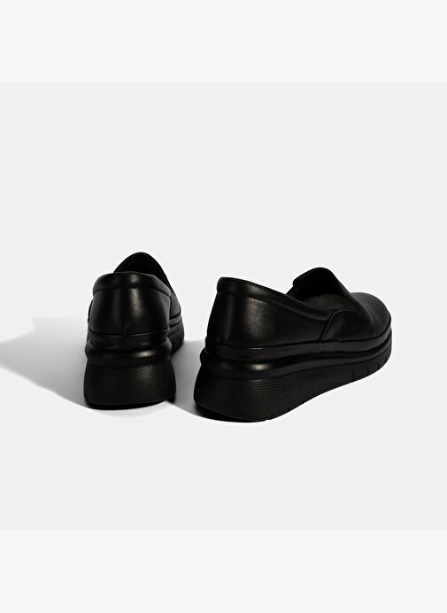 Kadın Siyah DesaComfort Deri Günlük Ayakkabı - Görsel 9