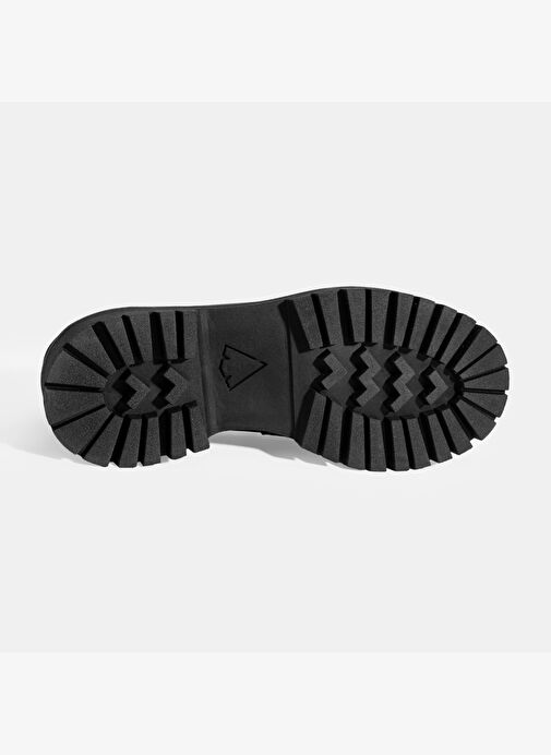 Kadın Siyah Deri Loafer - Görsel 5