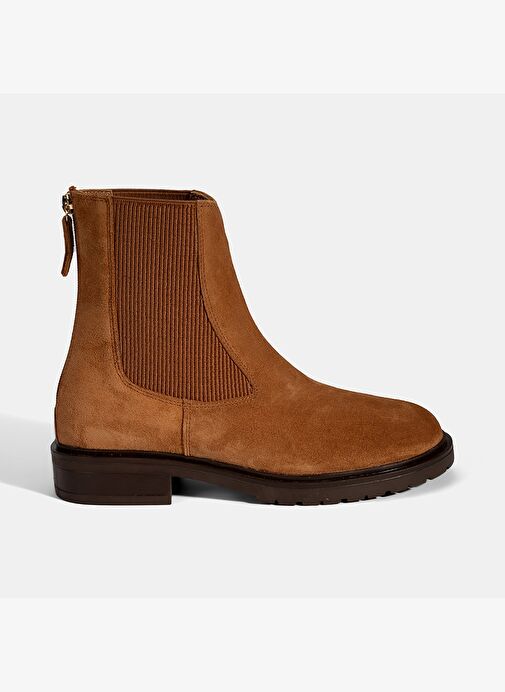 Kadın Taba Lastikli Süet Chelsea Bot - Görsel 3