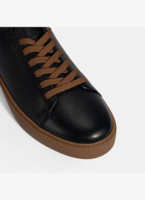 Desa Desa Erkek Lacivert Bağcıklı Deri Sneaker Boyner'de! Lacivert - 7. görsel