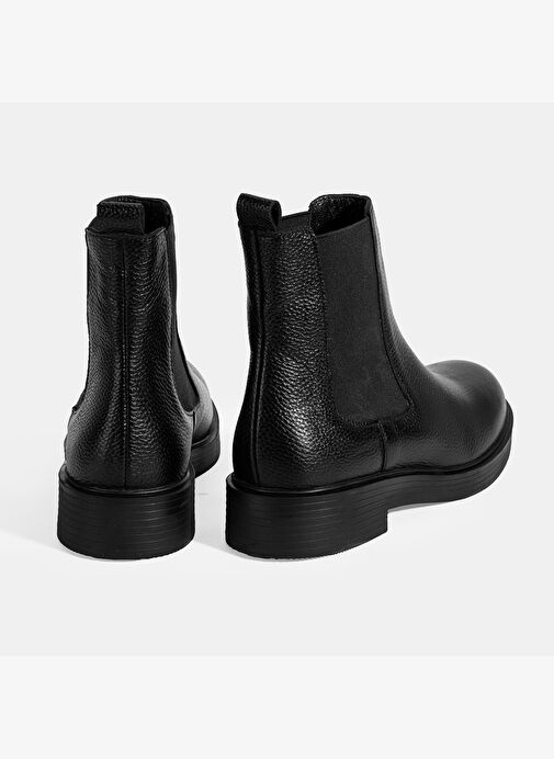 Desa Desa Kadın Siyah Lastik Detaylı Deri Bot Boyner'de! Siyah - 9. görsel