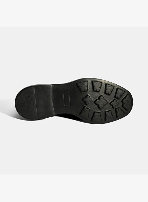 Erkek Siyah Bağcıklı Deri Klasik Ayakkabı - Görsel 5