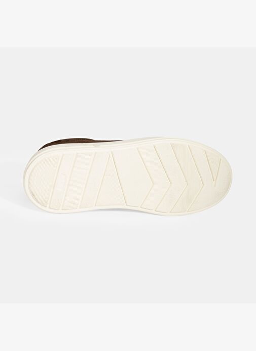 Erkek Kahve Bağcıklı Süet Spor Ayakkabı - Görsel 5