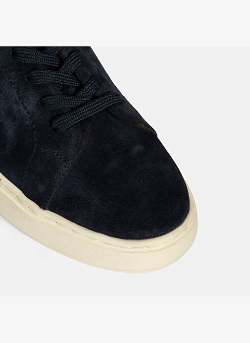 Erkek Lacivert Bağcıklı Süet Spor Ayakkabı - Görsel 7