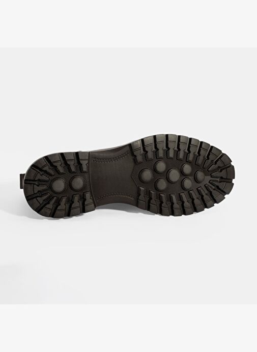 Erkek Kahve Bağcıklı Deri Günlük Ayakkabı - Görsel 5