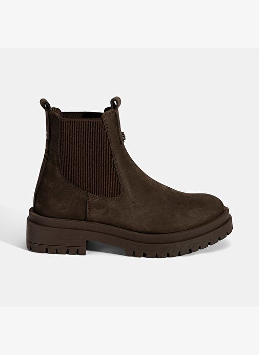 Desa Desa Kahverengi Kadın Kahve Nubuk Deri Chelsea Bot Boyner'de! Kahverengi - 3. görsel