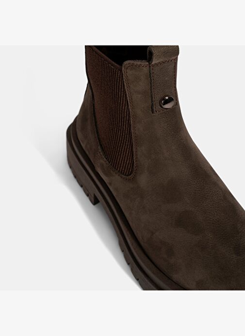 Desa Desa Kahverengi Kadın Kahve Nubuk Deri Chelsea Bot Boyner'de! Kahverengi - 7. görsel