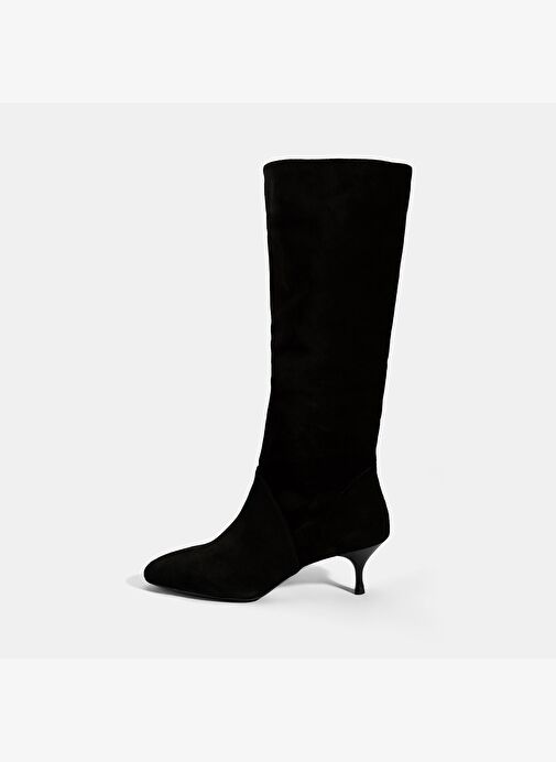 Desa Desa Kadın Siyah Süet Deri Çizme Bot | Boyner Siyah - 4. görsel