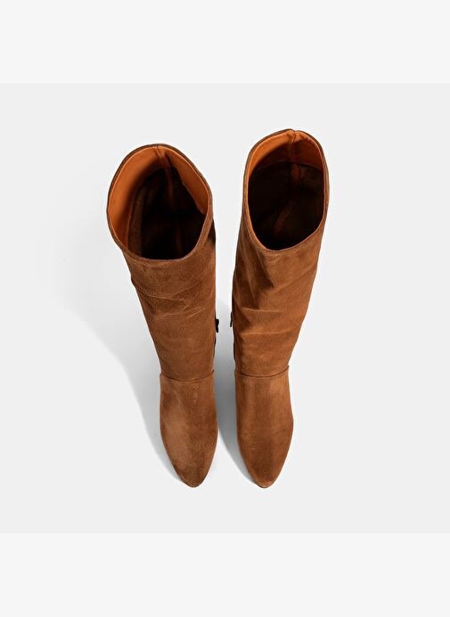 Desa Desa Kadın Taba Süet Deri Çizme Bot | Boyner Taba - 9. görsel