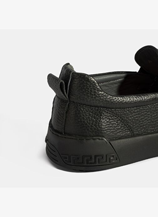 Erkek Siyah Deri Loafer - Görsel 5