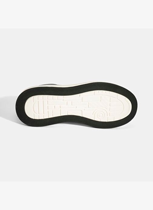 Erkek Siyah Bağcıklı Deri Spor Ayakkabı - Görsel 5