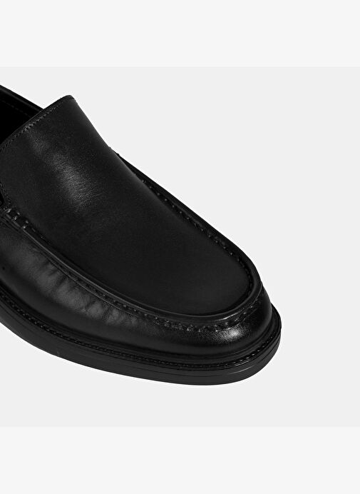 Erkek Siyah Deri Loafer - Görsel 7