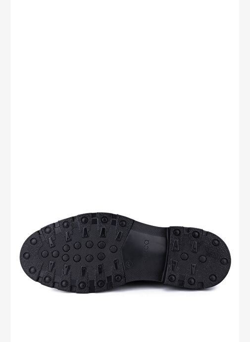 Tamer Tanca Erkek Hakiki Deri Siyah Açma Klasik Ayakkabı - Görsel 5