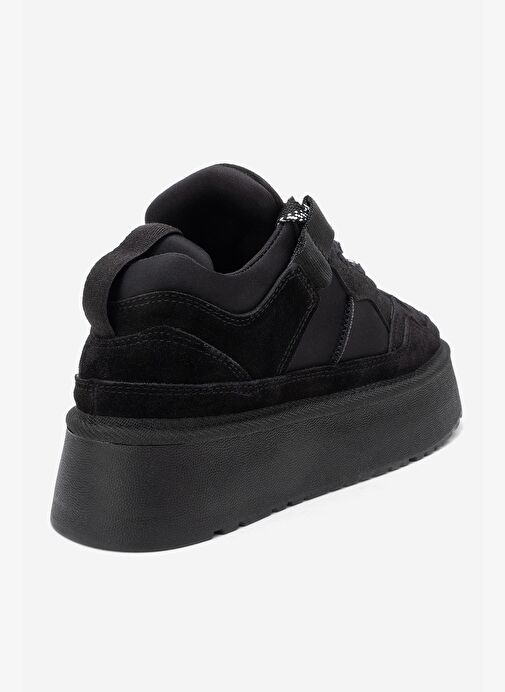 Luvi Shoes Luvi Shoes Belirsiz RAVEN Siyah Süet Hakiki Deri Kadın Platform Sneaker | Boyner Belirsiz - 6. görsel