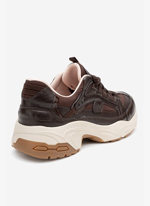 LETTY Kahverengi Baskı Scuba Kadın Spor Ayakkabı - Görsel 6