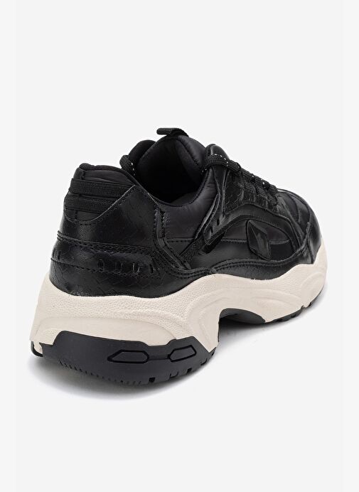 LETTY Siyah Baskı Scuba Kadın Spor Ayakkabı - Görsel 6