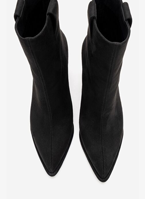 Luvi Shoes Luvi Shoes Belirsiz AJA Siyah Süet Kadın Kalın Topuklu Çizme Olabilen Bot Boyner'de! Belirsiz - 6. görsel