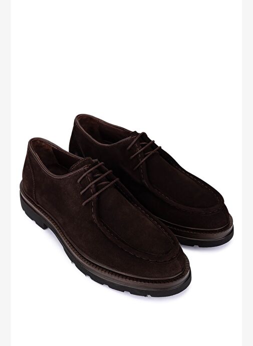 Tamer Tanca Erkek Kahverengi Süet Casual Ayakkabı - Görsel 3