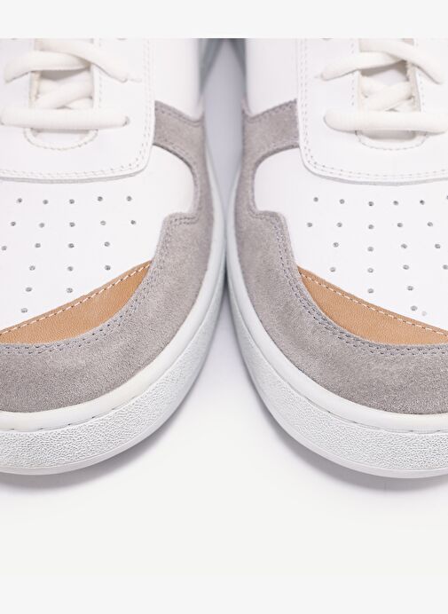 Yargıcı Yargıcı Beyaz Retro Görünümlü Deri Spor Sneakers Boyner'de! Beyaz - 5. görsel