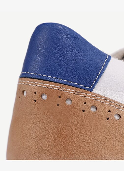 Yargıcı Yargıcı Beyaz Retro Görünümlü Deri Spor Sneakers Boyner'de! Beyaz - 7. görsel