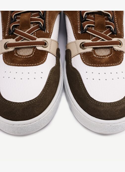 Yargıcı Haki-Kahverengi Erkek Sneaker 24YEAY4475X - Görsel 5