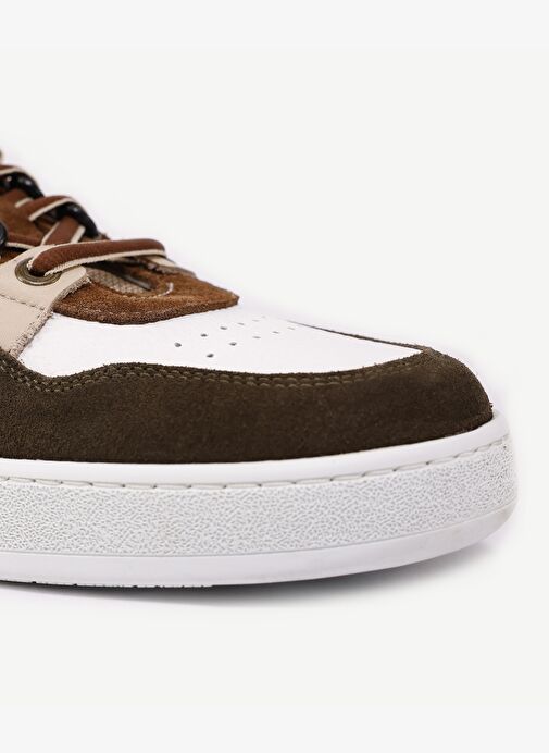 Yargıcı Haki-Kahverengi Erkek Sneaker 24YEAY4475X - Görsel 6