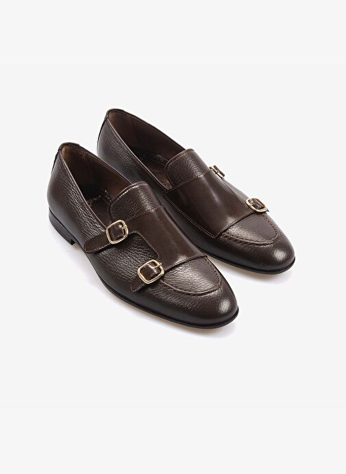 Mocassini Hakiki Deri Erkek Klasik Ayakkabı 8416 - Görsel 4