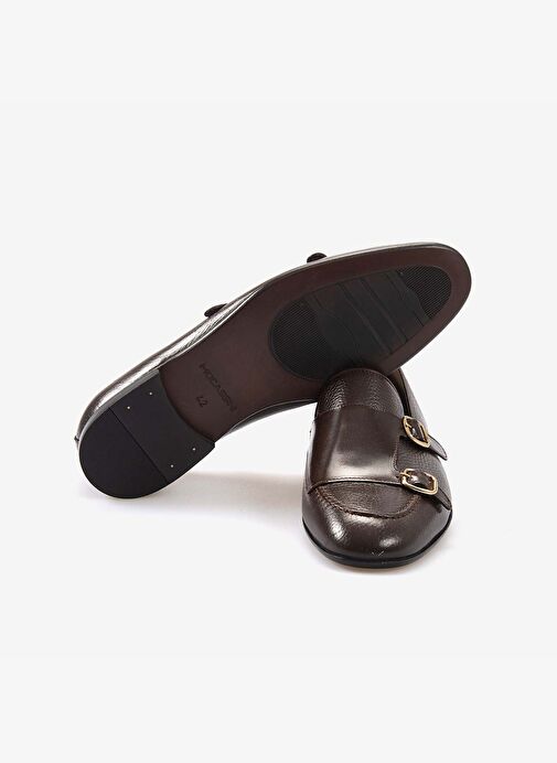 Mocassini Hakiki Deri Erkek Klasik Ayakkabı 8416 - Görsel 6