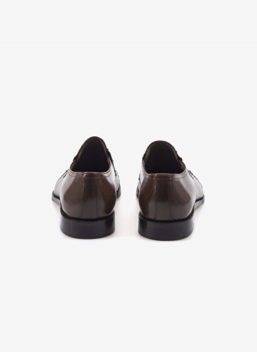 Mocassini Hakiki Deri Erkek Klasik Ayakkabı 9384 - Görsel 5