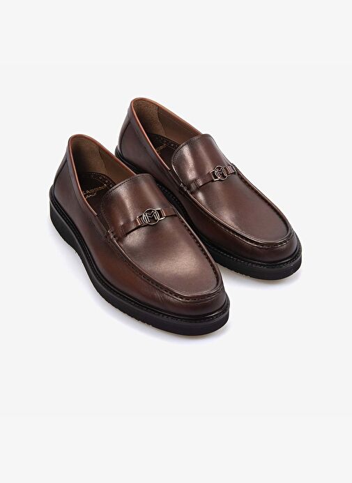 Mocassini Hakiki Deri Erkek Günlük Ayakkabı 9483 - Görsel 4