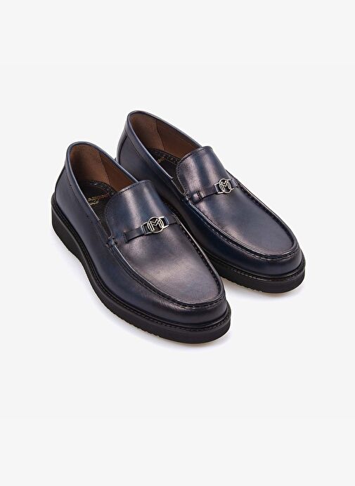 Mocassini Hakiki Deri Erkek Günlük Ayakkabı 9483 - Görsel 4