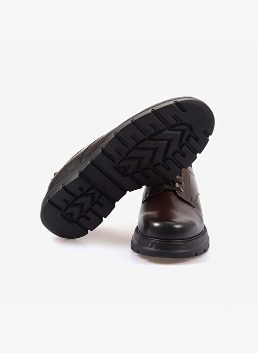 Mocassini Gold Geyik Derisi Kauçuk Taban Kahverengi Günlük Erkek Ayakkabı 67629S - Görsel 6